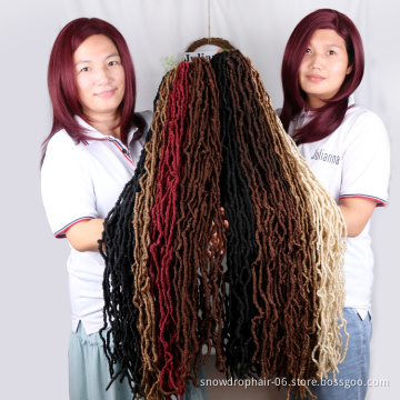 24" 18" 1b crochet with price in ghana weave african cheap black braids 30 inch synthetic hair extensions